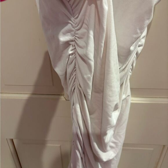 SUSANA MONACO Gathered Tank Dress in Sugar medium - Picture 4 of 4